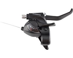 Versteller (rechts) met remhendel 7 speed Shimano ST-EF41 - zwart
