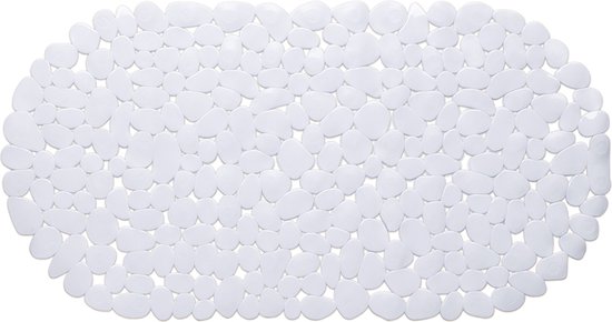 Pinkrin Harde Diatomeeënstenen Badmat 60x40 cm, Sneldrogende Stenen Badmat, Superabsorberend, Onderhoudsvriendelijk, Antislip, voor Badkamer en Keuken