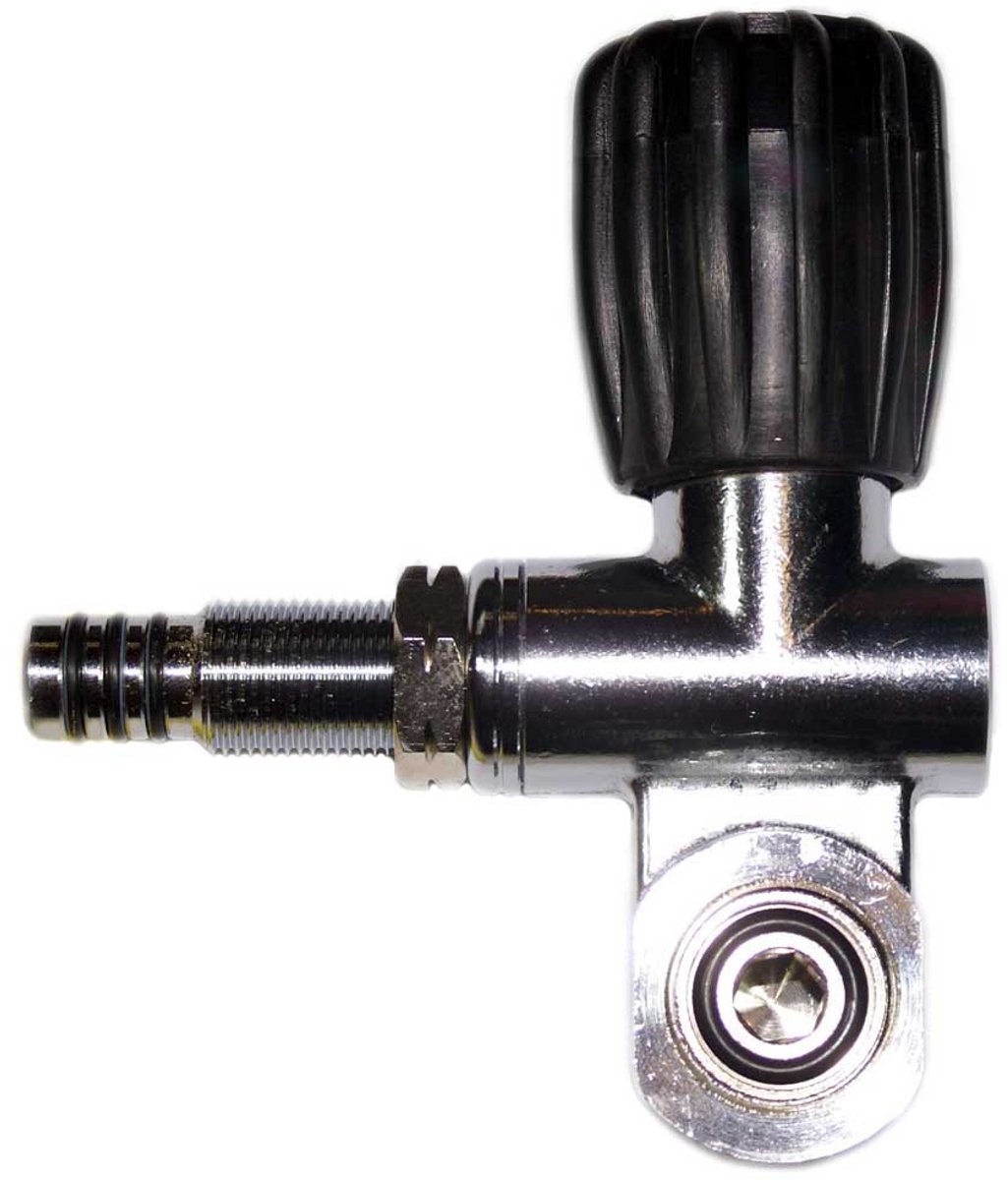 Metalsub Second Outlet For Modular Sx Klep Zwart,Zilver