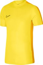 Nike Academy 23 T-Shirt Heren - Geel | Maat: S