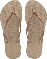 Chaussons Femme Havaianas Slim - Or Rose - Taille 39/40
