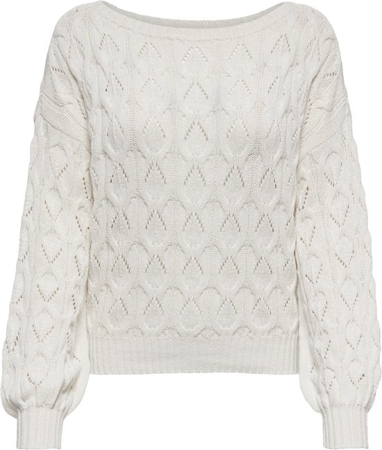 ONLY ONLBRYNN LIFE STRUCTURE L/S PUL KNT NOOS Dames Trui - Maat S