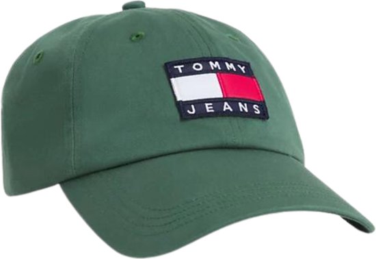 Tommy Hilfiger TJM Heritage Flag Cap - Casquette pour homme - Vert | bol