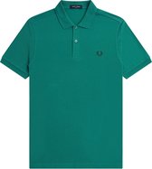 Fred Perry M3600 polo twin tipped shirt - pique - Deep Mint - Maat: S