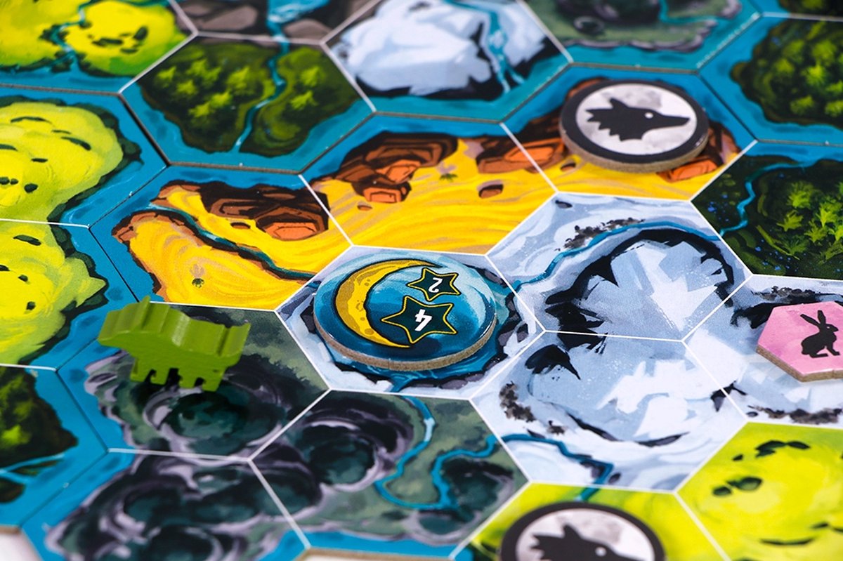 999 Games - Wolven - leid je eigen roedel wolven - Bordspel - - Winnaar Speelgoed van het Jaar - Gezelschapsspel - Strategiespel — afbeelding 10