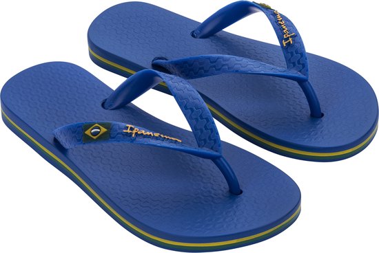 Ipanema Classic Brasil Kids Slippers Heren Junior - Blue - Maat 29/30