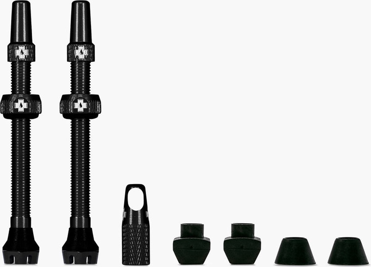 Muc-Off V2 Tubeless ventielset 60 mm, zwart