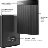 UnionSine Externe Harde Schijf 1TB Ultra Slim Draagbare Harde Schijf USB  3.0 HDD... | bol.com