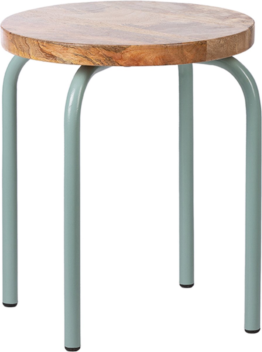 KidsDepot Circle Kruk (Set Van 2) - Seagreen
