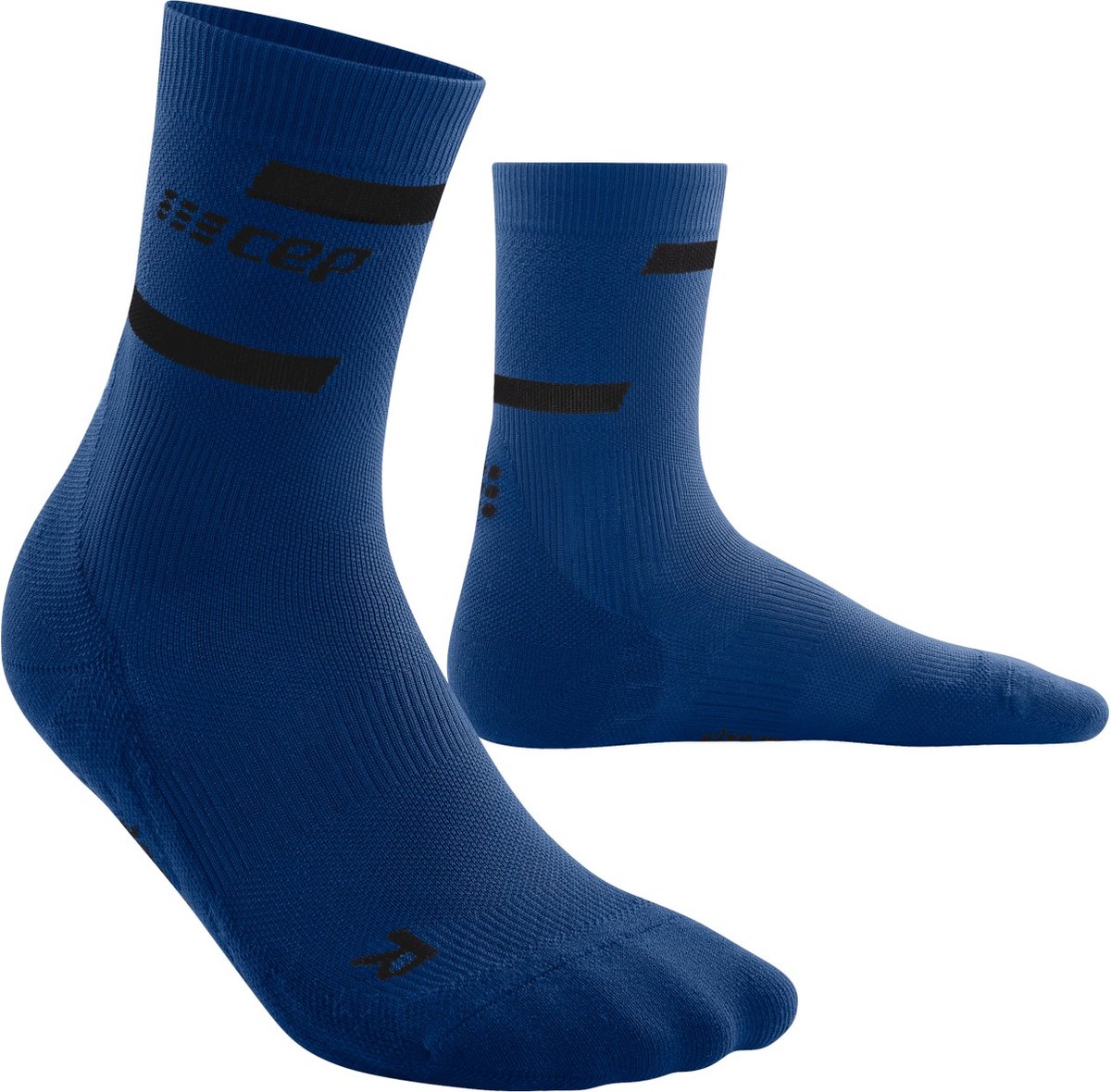 CEP Run Mid-Cut Compressie Sokken - Donkerblauw - Dames (34-37)