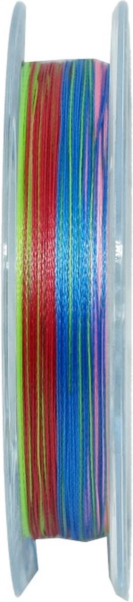 Tournament JIG Style PE X4 #0.6 - Multicolor - 0.132mm - 150m - 10lb/4.54kg - Gevlochten Lijn - Roofvis Vislijn van Tourna — afbeelding 3