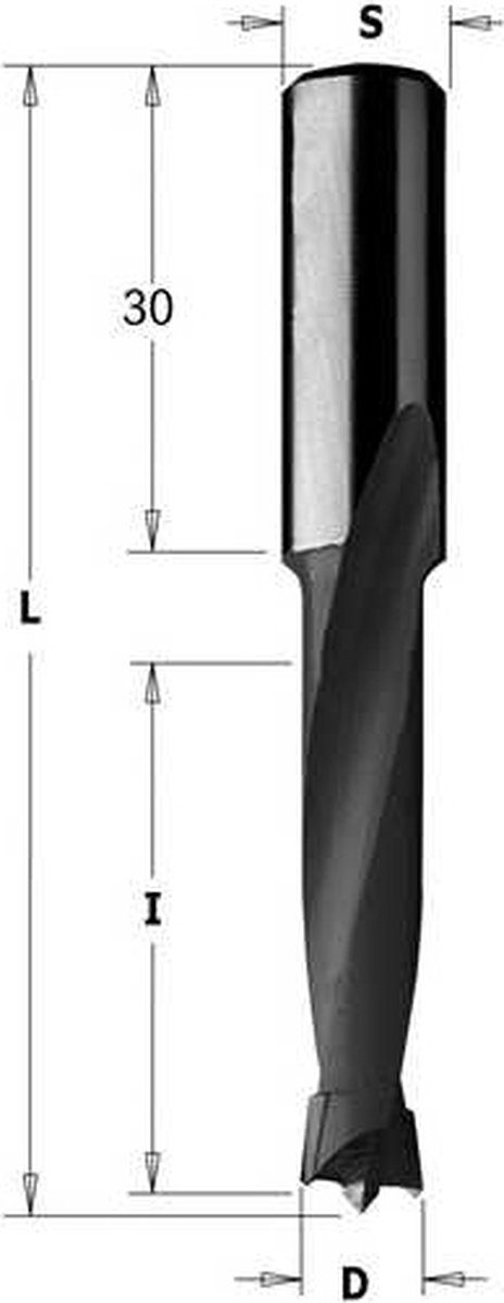 CMT - Drevelboor, rechts - Snijgereedschappen