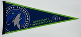USArticlesEU - Minnesota Timberwolves - NBA - Vaantje - Basketball - Sportvaantje - Pennant - Wimpel - Vlag - 31 x 72 cm