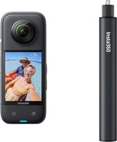 Insta360 - Action camera X3 - Bundel met selfie stick 18-70 cm