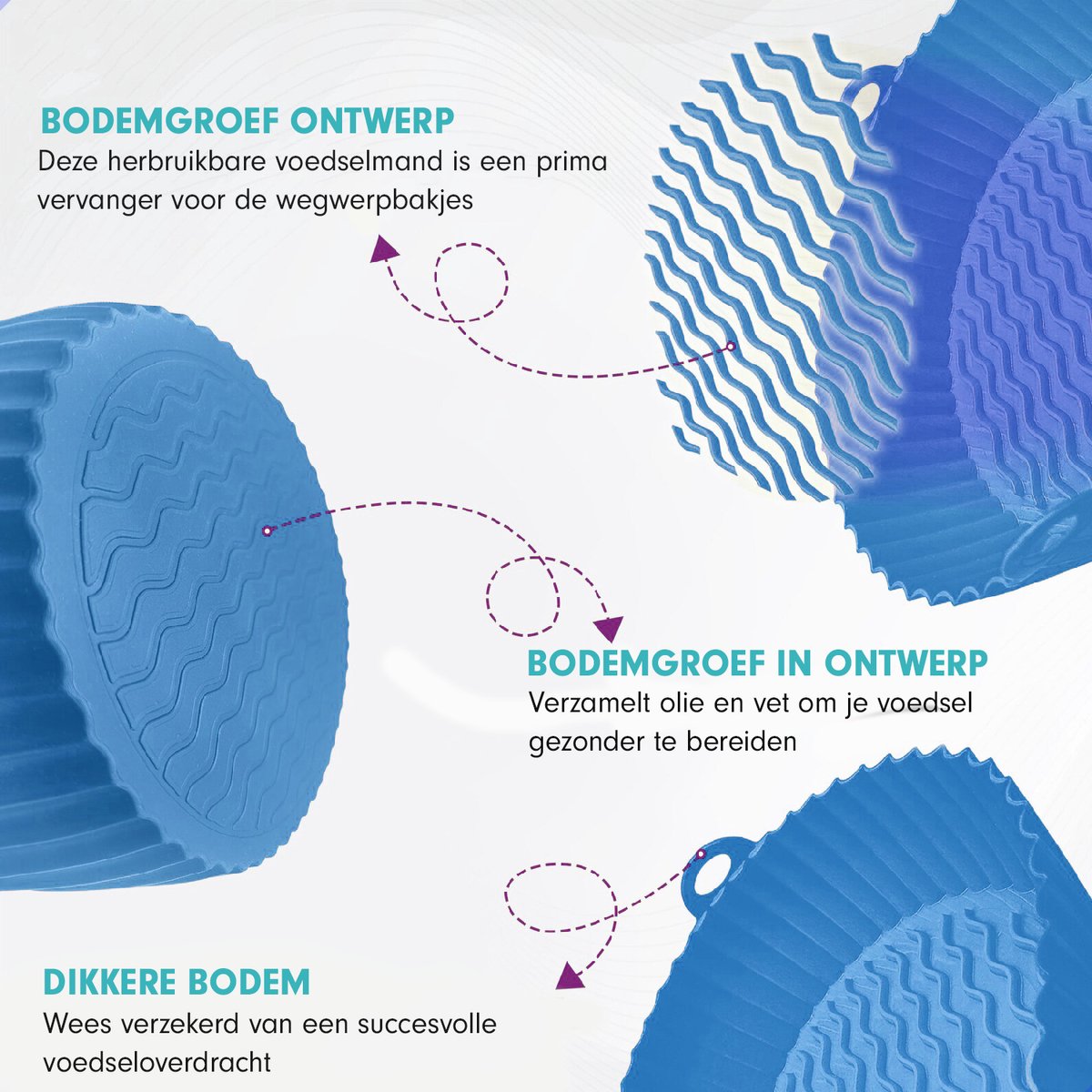 Ensemble D'accessoires Pour Friteuse À Air - Papier Sulfurisé, Plateau En  Aluminium, Moule À Cupcakes, Tapis En Silicone, Support En Métal En Acier  Inoxydable - Idéal Pour La Cuisson, La Pâtisserie, La