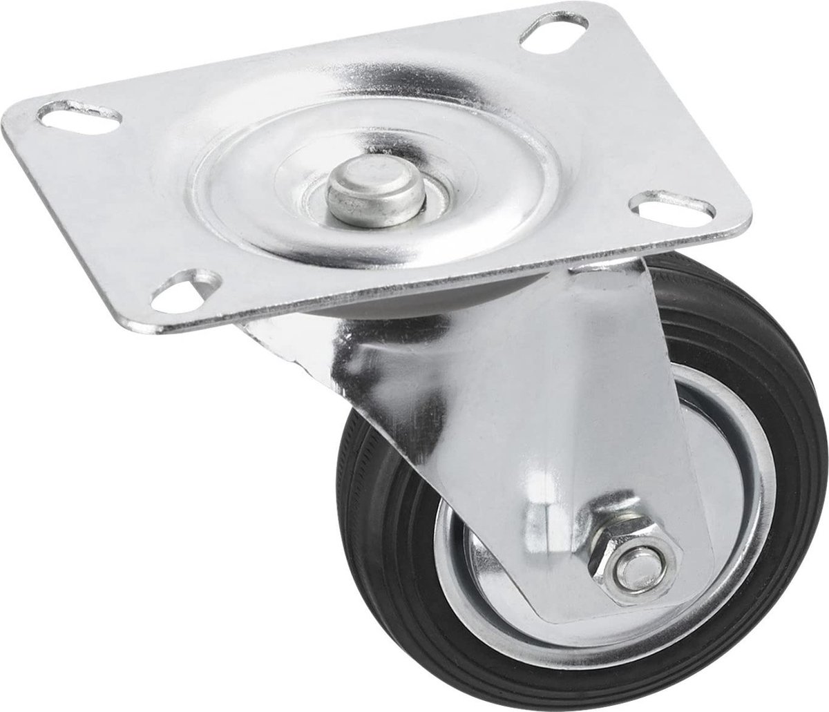 GBL Zwaarlast Zwenkwielen Met 2 Eemmen Schroeven 50 Mm Tot 400 Kg 4 Stuks Zonder Vloersporen Trolley Wielen Voor Meubels Rubberen Trolleywielen Zilver 687193009 GBL Zwaarlast Zwenkwielen Met 2 Eemmen Schroeven 50 Mm Tot 400 Kg 4 Stuks Zonder Vloersporen Trolley Wielen Voor Meubels Rubberen Trolleywielen Zilver 687193009