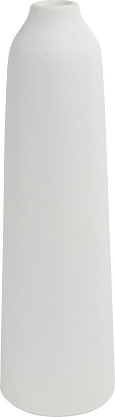 Vase Décoratif Countryfield Wit - 9,5 x 31 cm