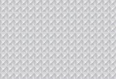 Fotobehang - Vlies Behang - 3D Geometrische Vierkantjes - 312 x 219 cm