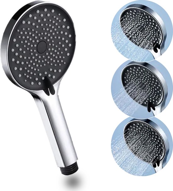 ZIGLA Waterbesparende Douchekop Douchekoppen Regendouche Hoge Druk 3 Standen...