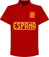 Spanje Team Polo - Rood - 5XL