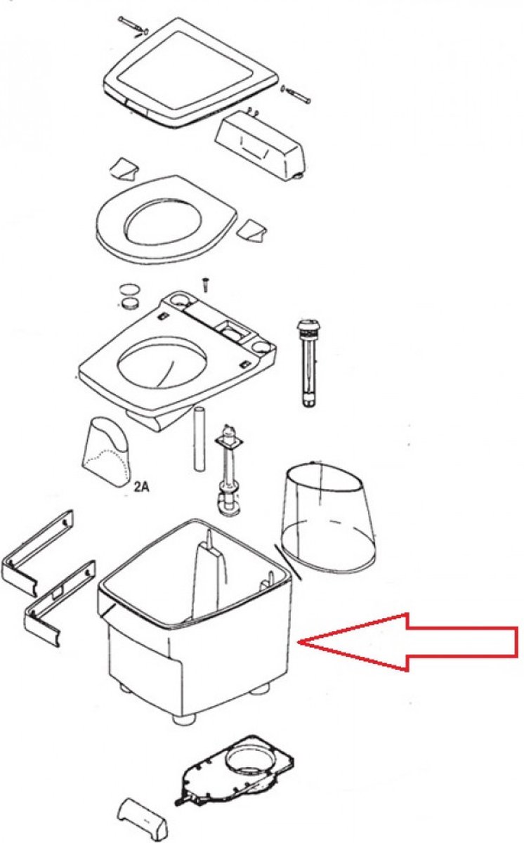 Thetford Electra Magic Seal Main Housing