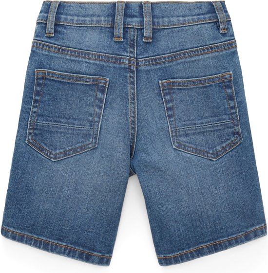 TOM TAILOR Bermuda jeans shorts voor heren, 10117 - Gebruikte Bleached Blue Denim, 34