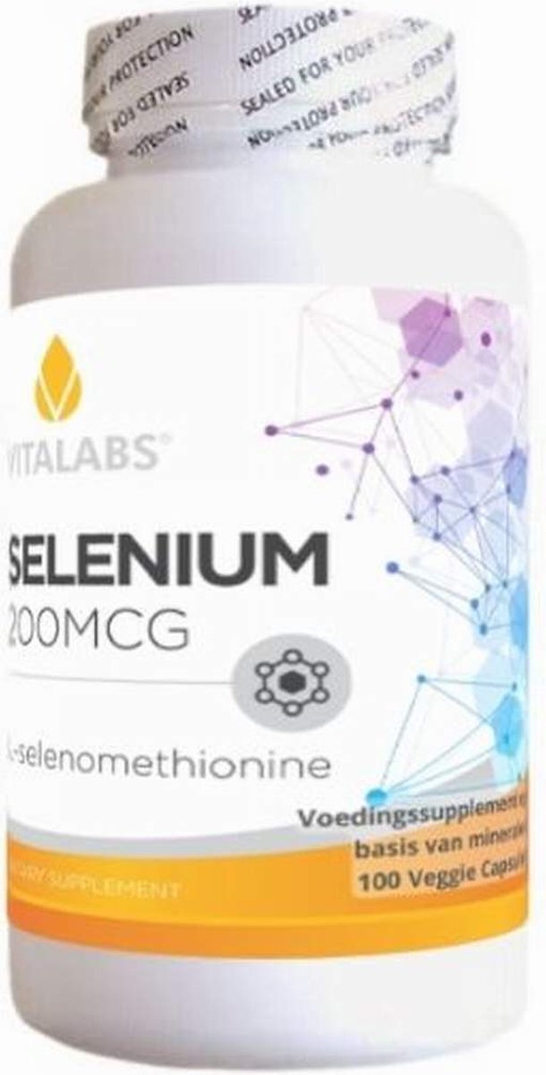 Goedkoopste VitaTabs Selenium - 200 mcg - 100 capsules - Voedingssupplementen