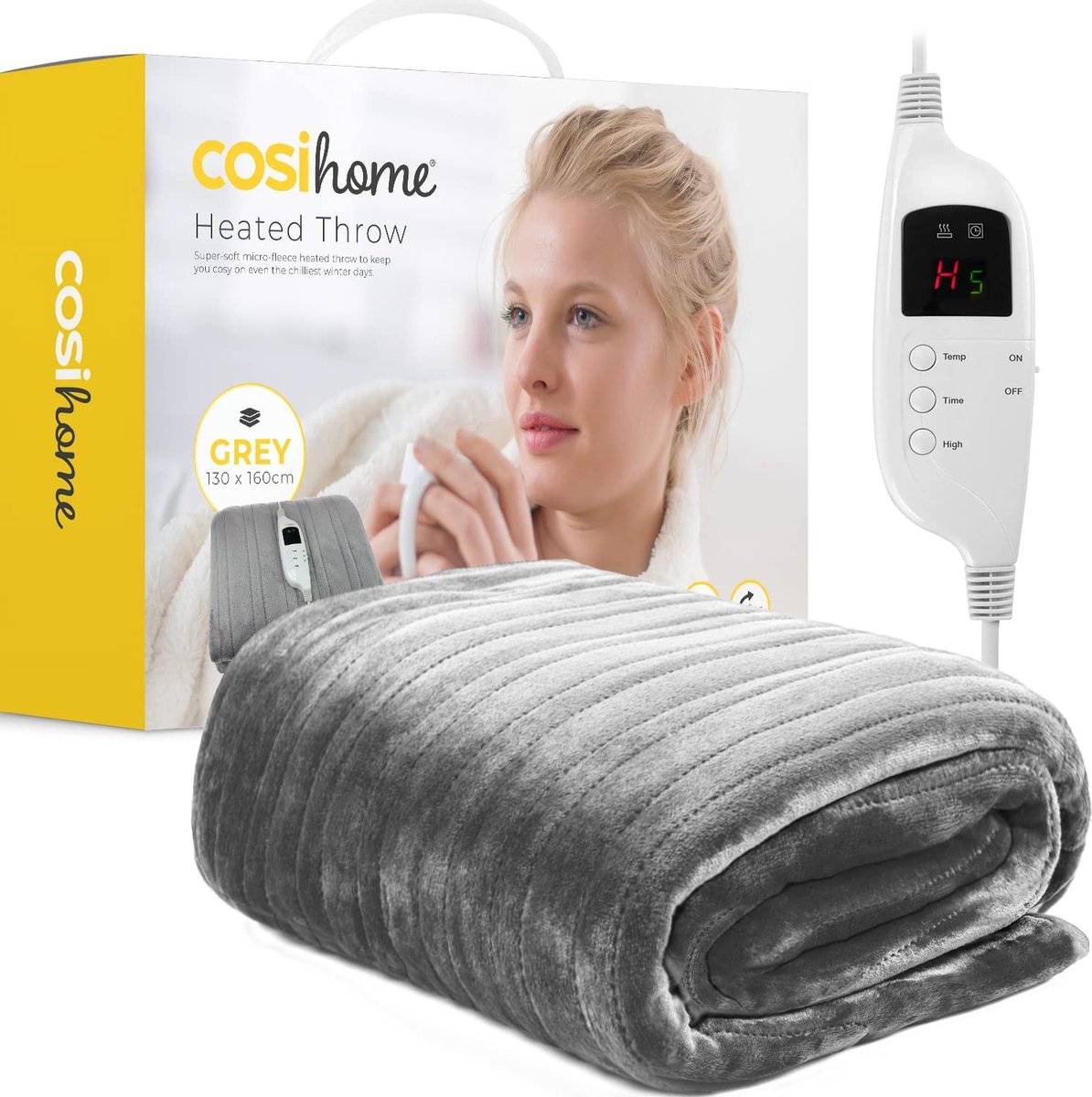 Cosi® XL- elektrische deken- bovendeken 180 x 130 cm - Cosi®