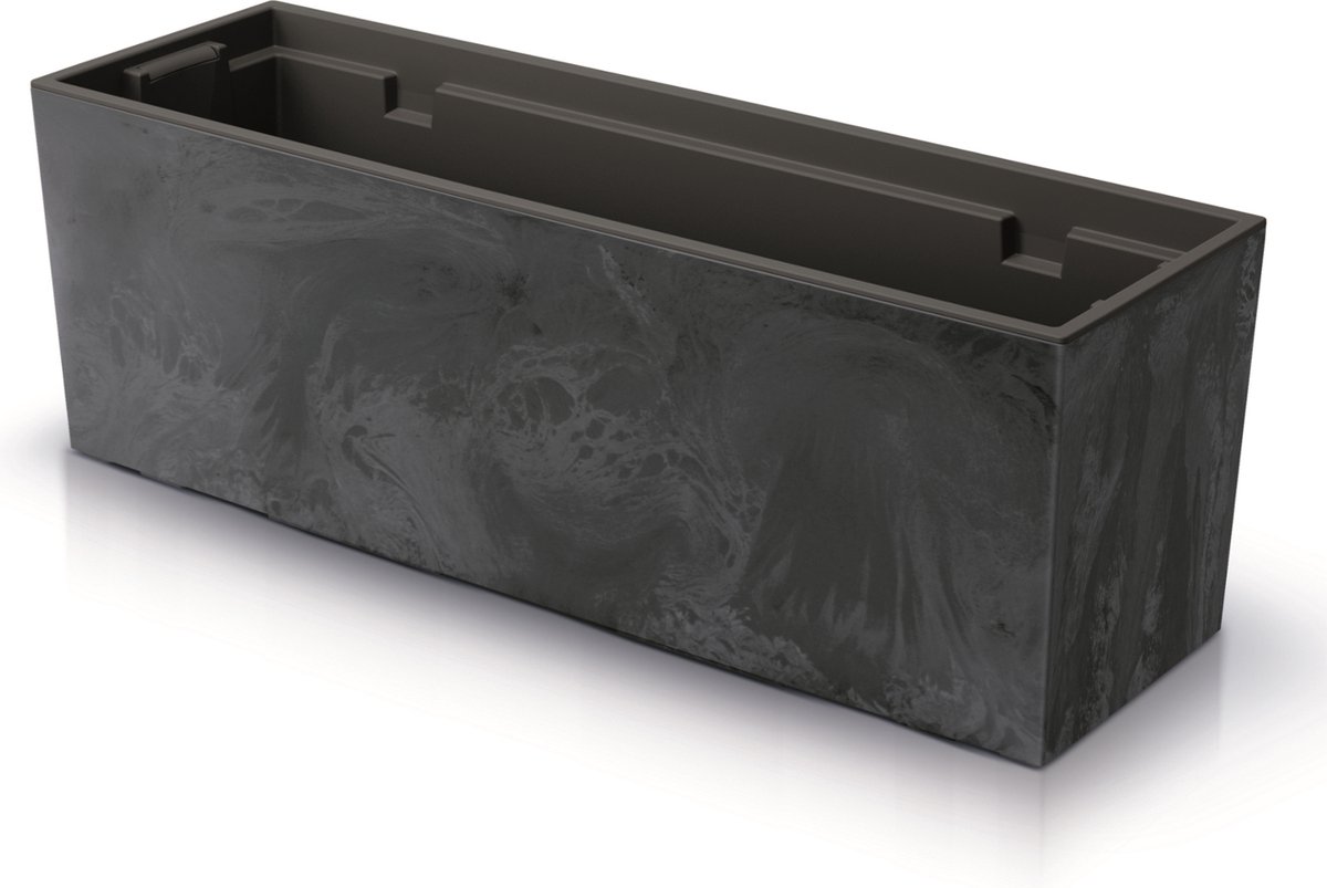 Prosperplast Urbi Case - Bloempot met inzet - 77cm - Antraciet