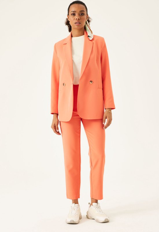 GARCIA B30311 Pantalon Femme Coupe Droite Oranje - Taille XS | bol