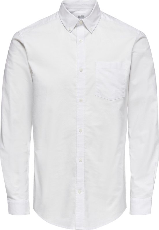 Only & Sons-Chemise-Onsneil- Wit-XL