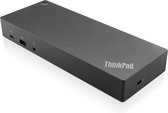 Lenovo ThinkPad Hybrid USB-C with USB-A Dock, Bedraad, USB 3.2 Gen 2 (3.1 Gen 2) Type-C, 3,5 mm, 10,100,1000 Mbit/s, Zwart, Lenovo