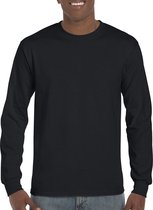 T-shirt met lange mouwen 'Ultra Cotton' Zwart - M