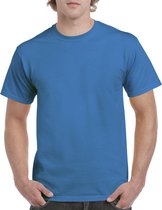 T-shirt met ronde hals 'Heavy Cotton' merk Gildan Sapphire Blue - M