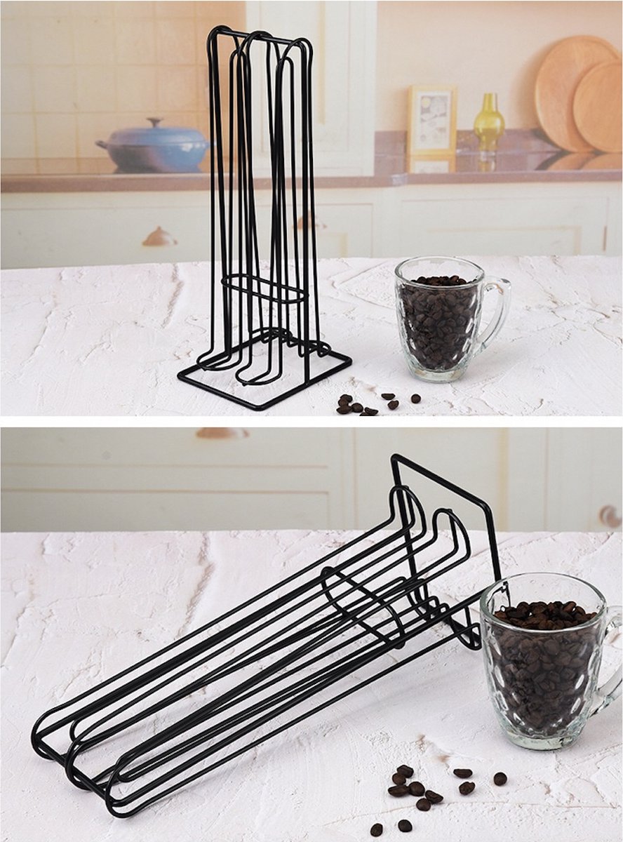 Porte-capsule pour tasses Nespresso - Porte-gobelet - Rotatif à 360° -  Aluminium