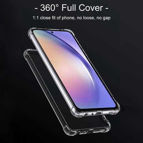 BixB coque pare-chocs Samsung Galaxy A54 coque silicone transparente Anti choc