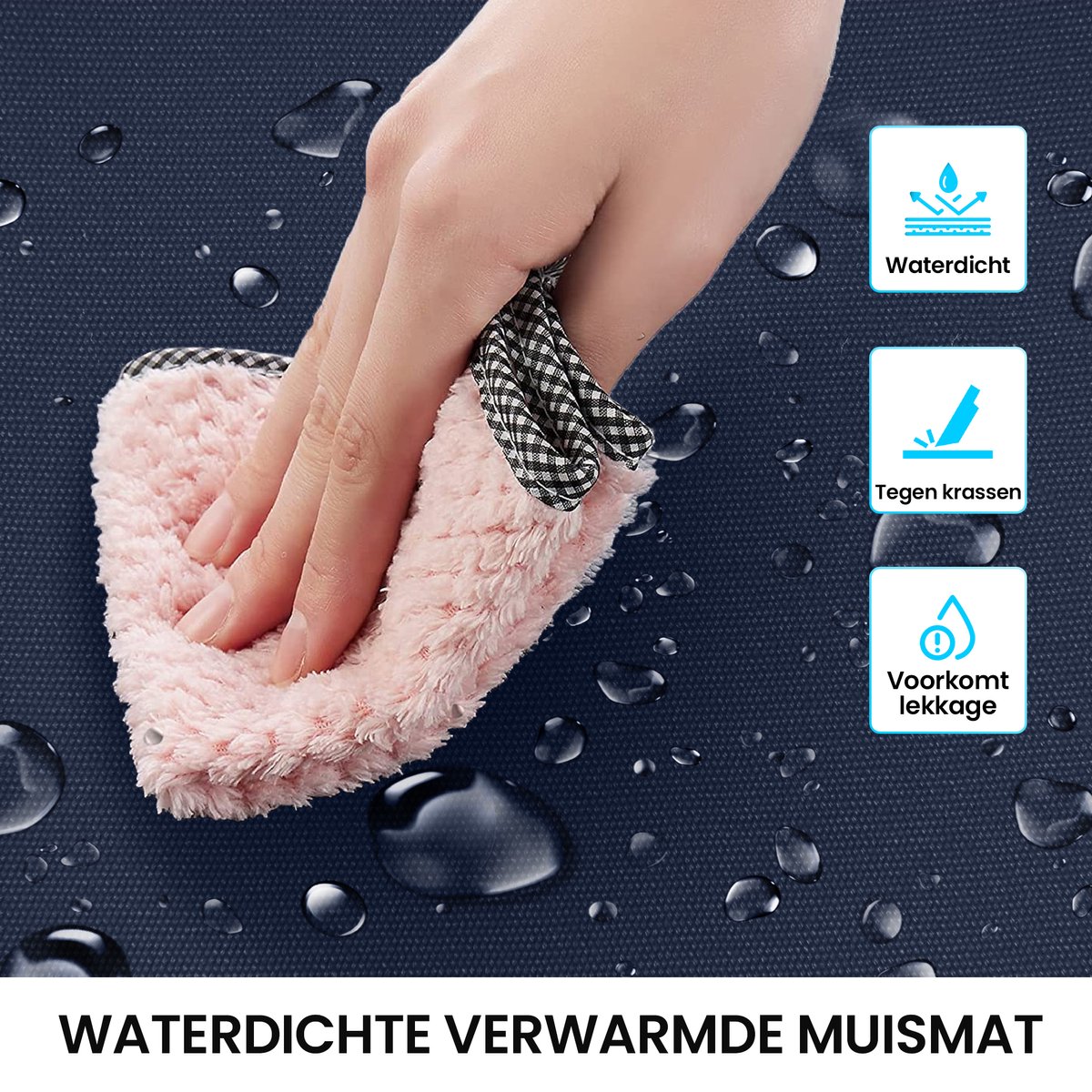 Bij Action koop je een elektrisch warmtekussen voor je nek en rug