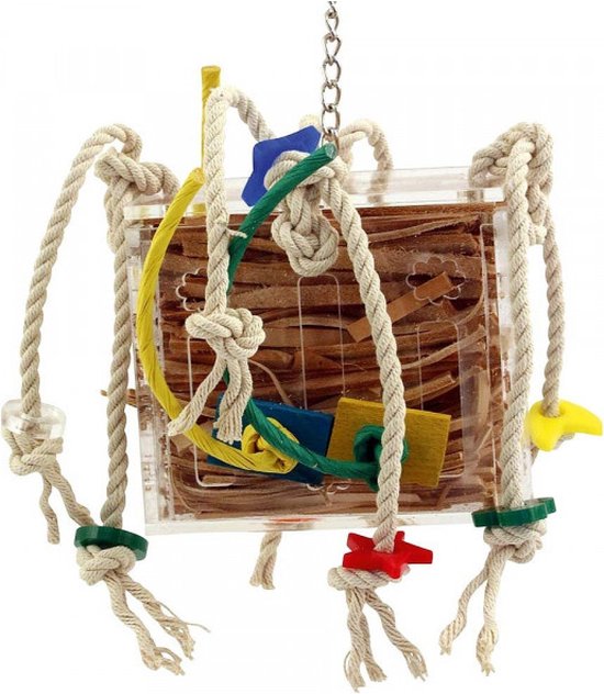 Zoo-Max Jouets pour perroquets Crazy Leatherbox X-Small