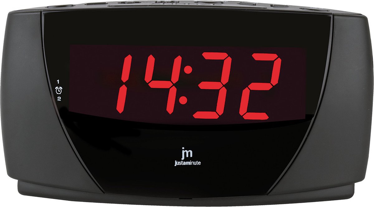 Just a Minute | Wekker | Elektra | Zwart