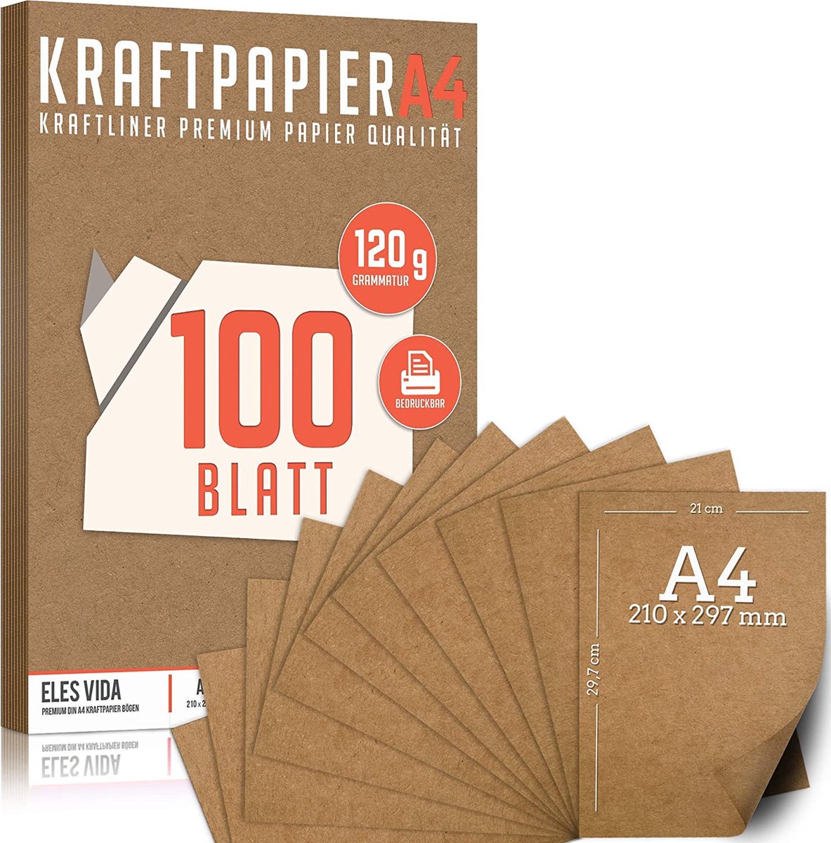 Lot de 25 feuilles de papier autocollant A4 pour imprimante à jet