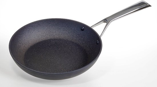 Koekenpan met anti-aanbakcoating - Ø 24 cm - best getest! - mat zwart