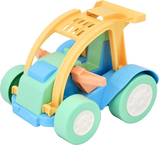 ELFIKI Duin Buggy - Speelgoed Auto Jongens - Duurzaam Speelgoed 1 Jaar - Peuter Speelgoed - Zandbak Speelgoed - Gemaakt van Suikerriet Plastic