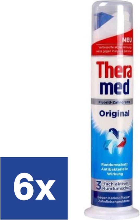 Theramed Dentifrice Triple Protection Original - 6 x 100 ml