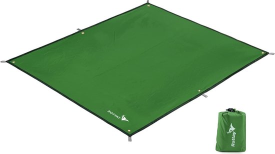 Bâche De Camping Multifonction – Imperméable, Anti-UV, 3 Tailles Au Choix – Idéale Randonnée, Pêche, Protection Solaire