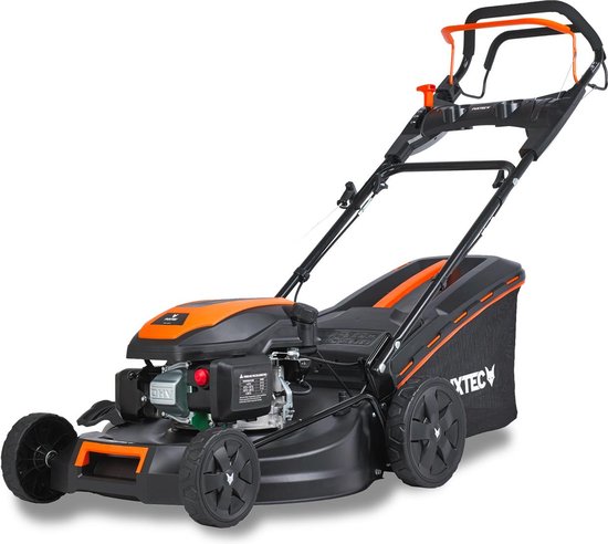 FUXTEC Grasmaaier Benzine - 51cm - 4-takt - 170cc - zelfrijdend / zelftrekkend /achterwielaandrijving - Mulchfunctie - Opvangbak 60L - FX-RM5170PRO van FUXTEC — afbeelding 3