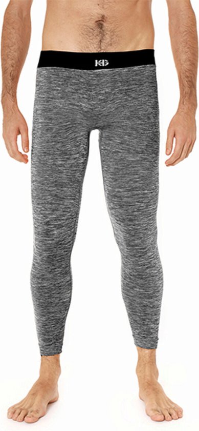 Sports Leggings for Men Sport Hg HG-9030 Black Black/Grey USA