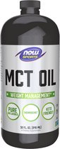 NOW Foods - MCT Oil Liquid - (946 ML)