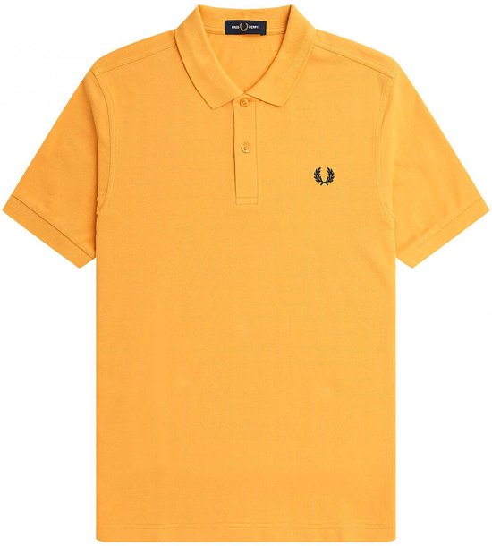 Fred Perry M3600 polo twin tipped shirt - pique - Golden Hour - Maat: L