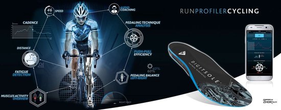 DIGITSOLE CYCLING PROFILER SEMELLE INTELLIGENTE | bol