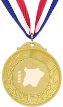 Akyol - kenia medaille goudkleuring - Piloot - toeristen - kenia cadeau - beste land - leuk cadeau voor je vriend om te geven